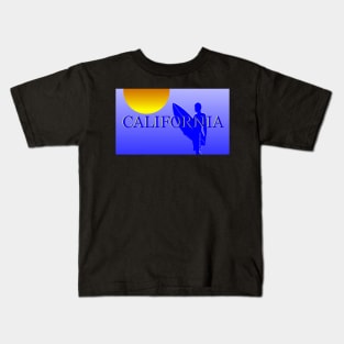 California surfer face mask design A Kids T-Shirt